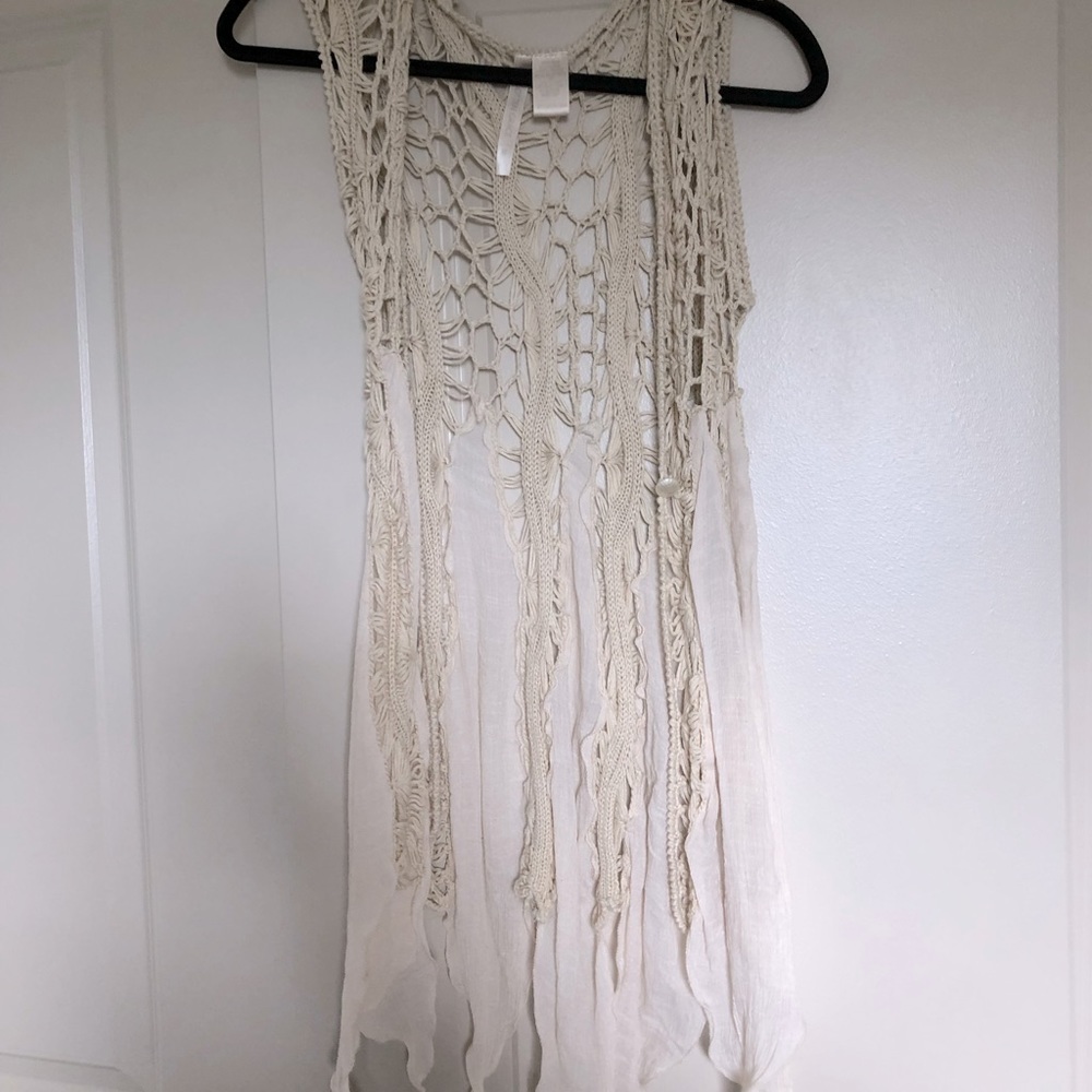 Crochet sweater
